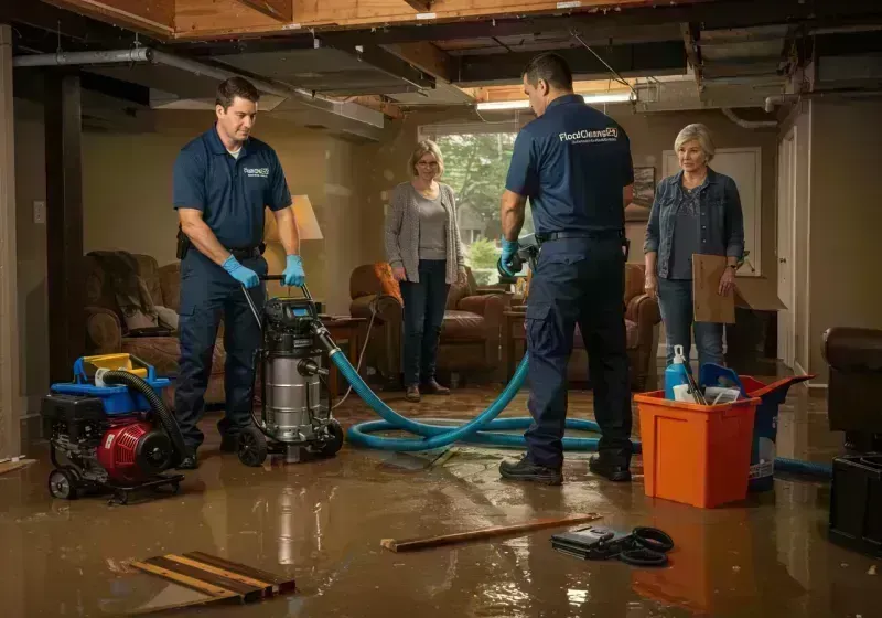 Basement Water Extraction and Removal Techniques process in East Greenwich, RI